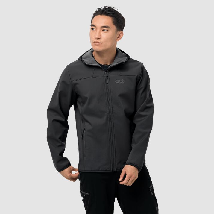 Chamarra Outdoor Jack Wolfskin Northern Point Hombre Negros Mexico-7268415